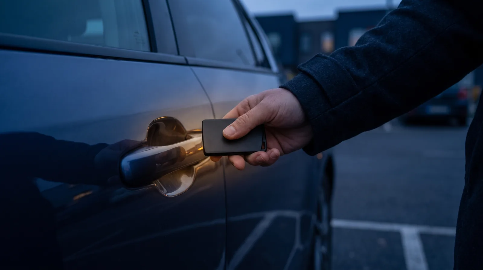 Chrysler-group proximity smart key fob